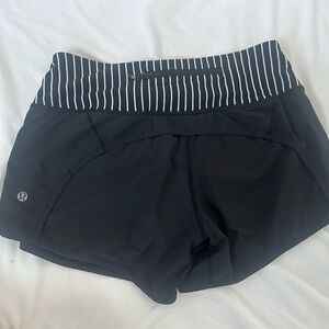Black Lululemon Shorts